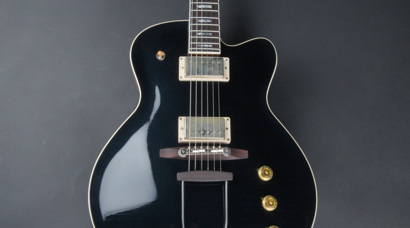 color, lacquer, pickup and fretboard detail of guitar 21