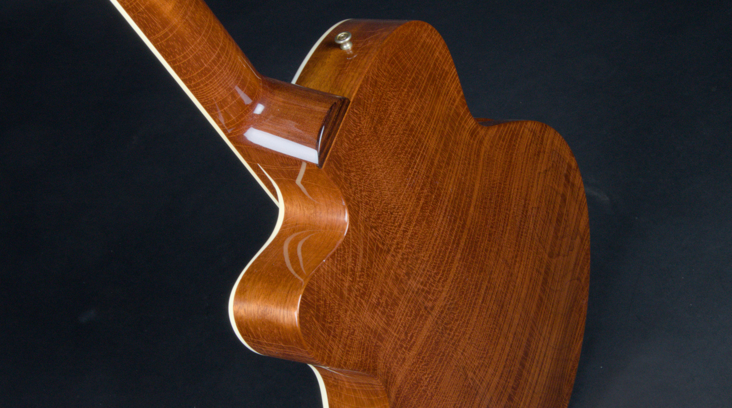 side view of guitar 21