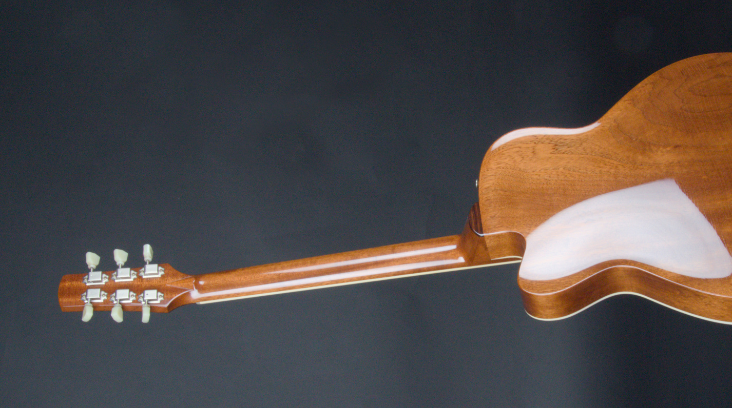 neck detail of guitar 21